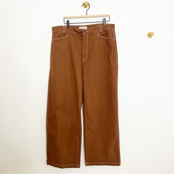 Madewell Emmett Wide Leg Pants Size 33 - Picture 2 of 9